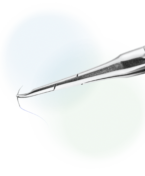 Ophthalmic sutures for precision suturing in eye surgery.